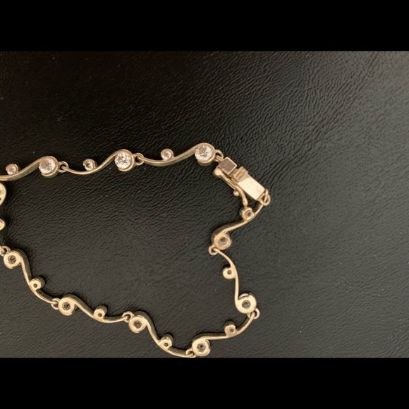 Two sterling silver bracelets. - Picture 4 of 6
